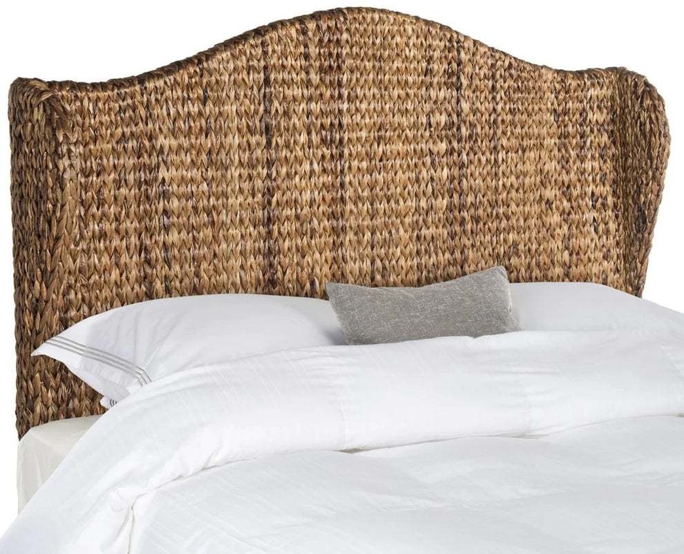 Safavieh Nadine Headboard Queen Size - Brown | Headboards | Modishstore - 3