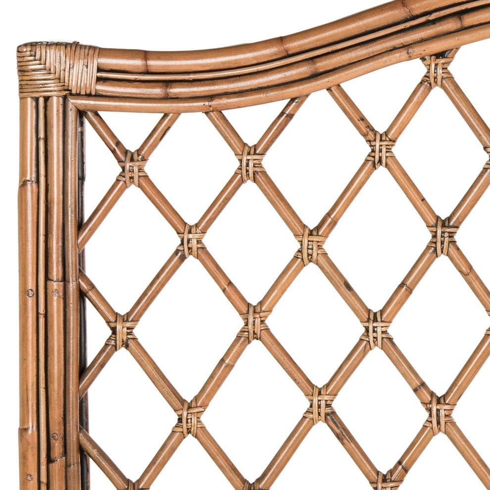 Safavieh Gabrielle Headboard Queen Size - Brown | Headboards | Modishstore - 3