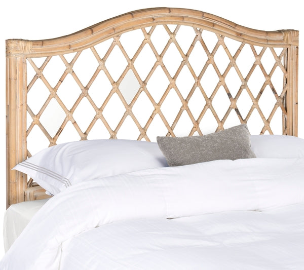 Safavieh Gabrielle Headboard Queen Size - White Washed | Headboards | Modishstore - 2