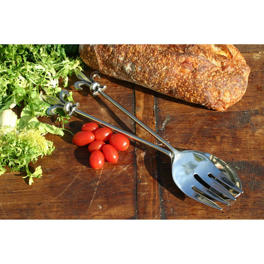 Fleur-de-lis Salad Server Set (2 Pieces) ELK Lifestyle | Dinnerware | Modishstore