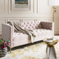 Safavieh Vydia Tufted Sofa - Blush | Sofas | Modishstore - 5