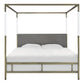 Safavieh Dorothy Acrylic Canopy Bed - Gold | Beds | Modishstore