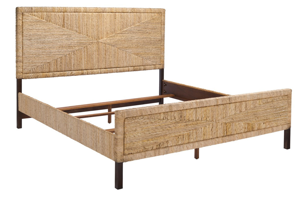 Safavieh Willa Woven Banana Stem Bed | Beds | Modishstore - 4