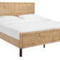 Safavieh Willa Woven Banana Stem Bed | Beds | Modishstore - 5