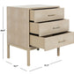 Safavieh Camden Nightstand - Natural | Nightstands | Modishstore - 5