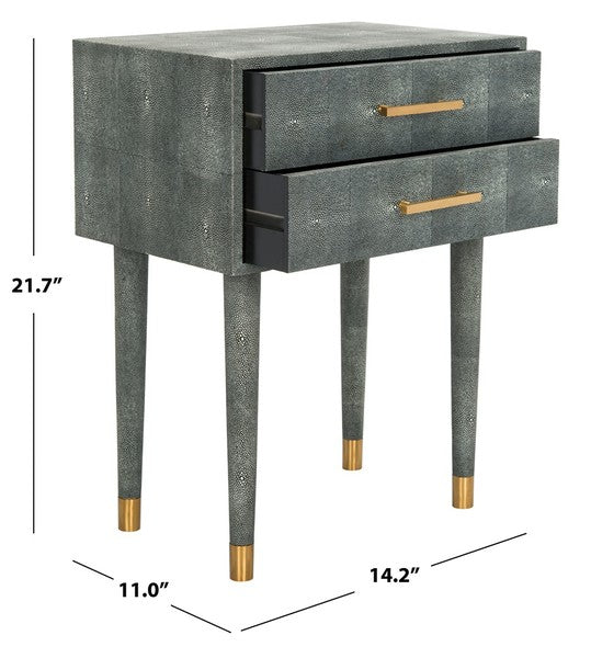 Safavieh Nour End Table - Black | Accent Tables | Modishstore - 3