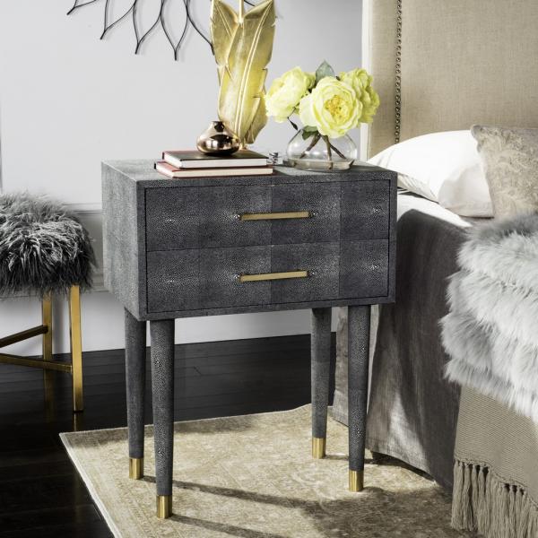 Safavieh Nour End Table - Black | Accent Tables | Modishstore