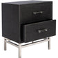 Safavieh Ranger Faux Shagreen Nightstan | Nightstands | Modishstore - 13