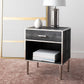 Safavieh Tammy Faux Shagreen Nightstand | Nightstands | Modishstore