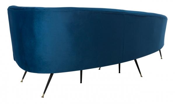 Safavieh Evangeline Parisian Sofa - Navy | Sofas | Modishstore - 5