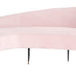 Safavieh Evangeline Parisian Sofa - Pale Pink | Sofas | Modishstore - 2