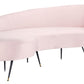 Safavieh Evangeline Parisian Sofa - Pale Pink | Sofas | Modishstore - 3