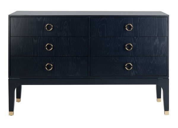 Safavieh Lorna Contemporary Dresser - Navy | Dressers | Modishstore - 2