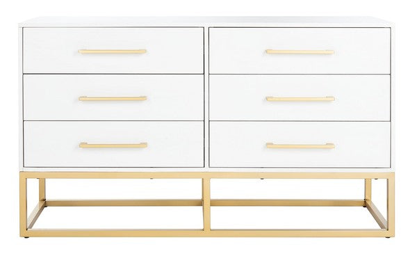Safavieh Estelle Dresser - White | Dressers | Modishstore - 2