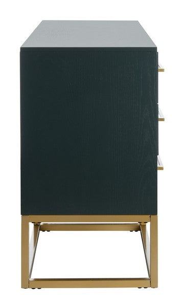 Safavieh Estelle Dresser - Teal | Dressers | Modishstore - 4