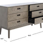 Safavieh Donald 6 Drawer Dresser | Dressers | Modishstore - 2