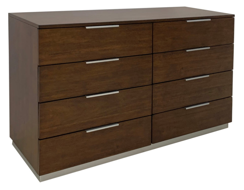 Safavieh Brylin 8 Drawer Dresser - Dark Walnut | Dressers | Modishstore - 3