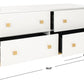 Safavieh Claudette 4 Drawer Dresser - White | Dressers | Modishstore - 3