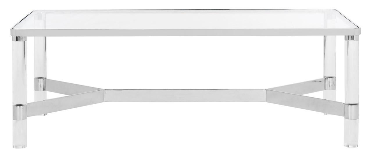 Safavieh Suzanna Coffee Table - Silver | Coffee Tables | Modishstore - 2