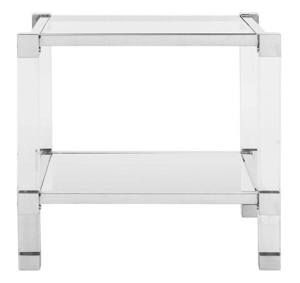 Safavieh Angie End Table - Silver | Accent Tables | Modishstore - 2