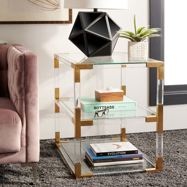 Safavieh Louisa End Table - Clear | Accent Tables | Modishstore