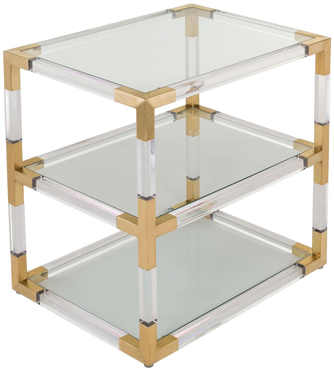 Safavieh Louisa End Table - Clear | Accent Tables | Modishstore - 2