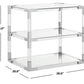Safavieh Louisa End Table - Silver | Accent Tables | Modishstore - 3