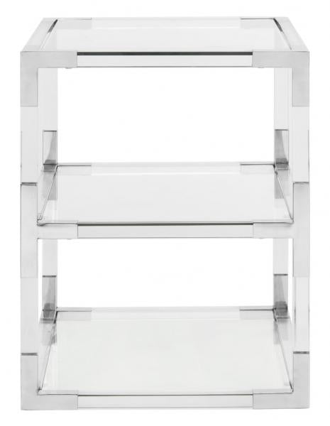 Safavieh Louisa End Table - Silver | Accent Tables | Modishstore - 4
