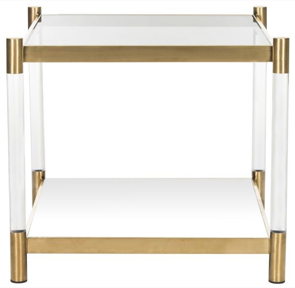 Safavieh Shayla Accent Table - Gold | Accent Tables | Modishstore - 2