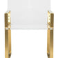 Safavieh Langston Chair - Clear | Dining Chairs | Modishstore - 2
