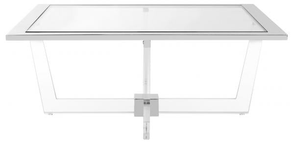 Safavieh Hermina Acrylic Coffee Table - Clear | Coffee Tables | Modishstore - 2