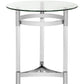 Safavieh Letty Round Acrylic End Table - Clear | Accent Tables | Modishstore - 2