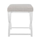 Safavieh Delfina Vanity Stool - Clear | Ottomans | Modishstore - 2