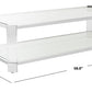 Safavieh Gianna Acrylic Coffee Table - Clear | Coffee Tables | Modishstore - 3