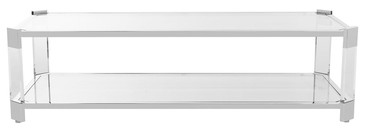 Safavieh Gianna Acrylic Coffee Table - Clear | Coffee Tables | Modishstore - 2