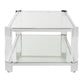 Safavieh Gianna Acrylic Coffee Table - Clear | Coffee Tables | Modishstore - 4