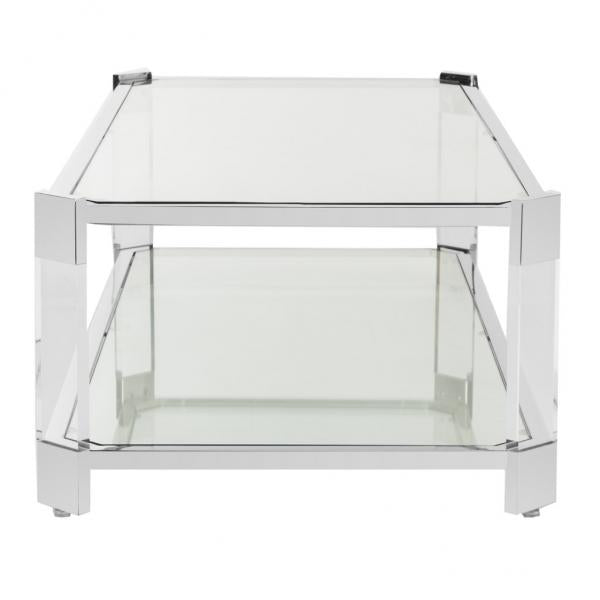 Safavieh Gianna Acrylic Coffee Table - Clear | Coffee Tables | Modishstore - 4