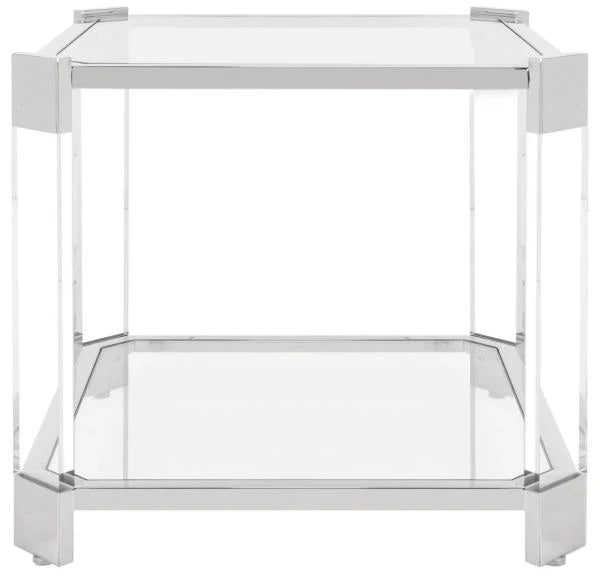 Safavieh Gianna Acrylic End Table - Clear | Accent Tables | Modishstore - 5