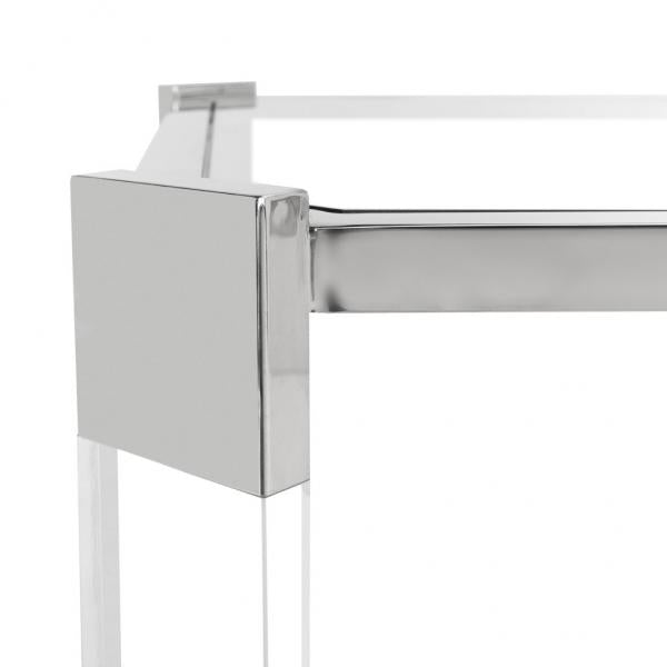 Safavieh Gianna Acrylic End Table - Clear | Accent Tables | Modishstore - 3