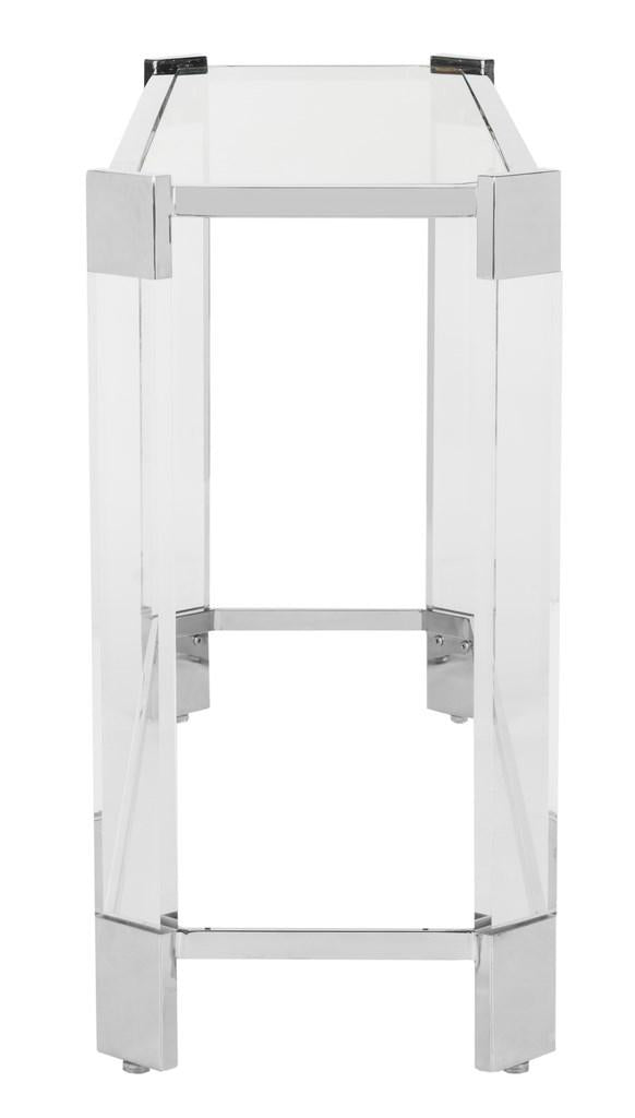 Safavieh Gianna Acrylic Console Table - Clear | Console Tables | Modishstore - 4