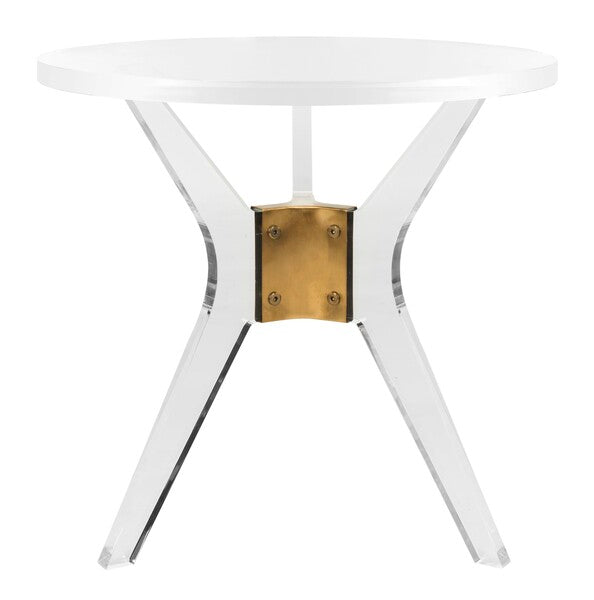 Safavieh Werner Acrylic End Table - Clear | Accent Tables | Modishstore - 2