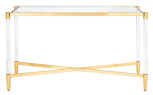 Safavieh Kyla Acrylic Console Table | Console Tables | Modishstore - 2