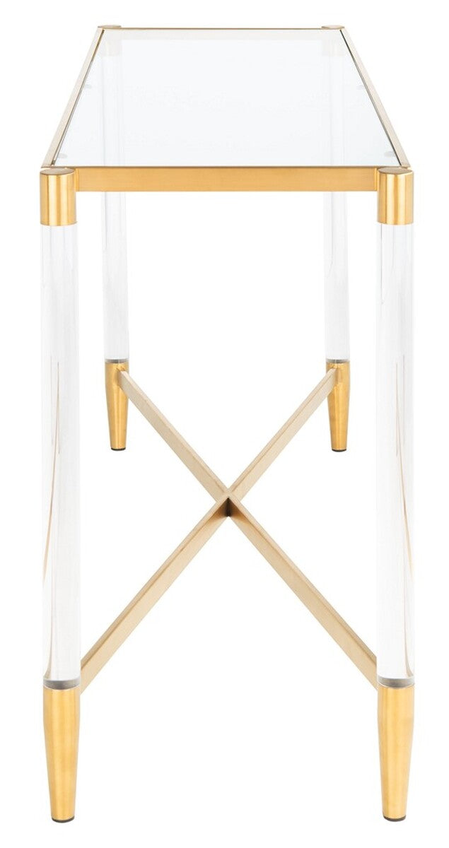 Safavieh Kyla Acrylic Console Table | Console Tables | Modishstore - 5