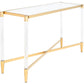 Safavieh Kyla Acrylic Console Table | Console Tables | Modishstore - 3