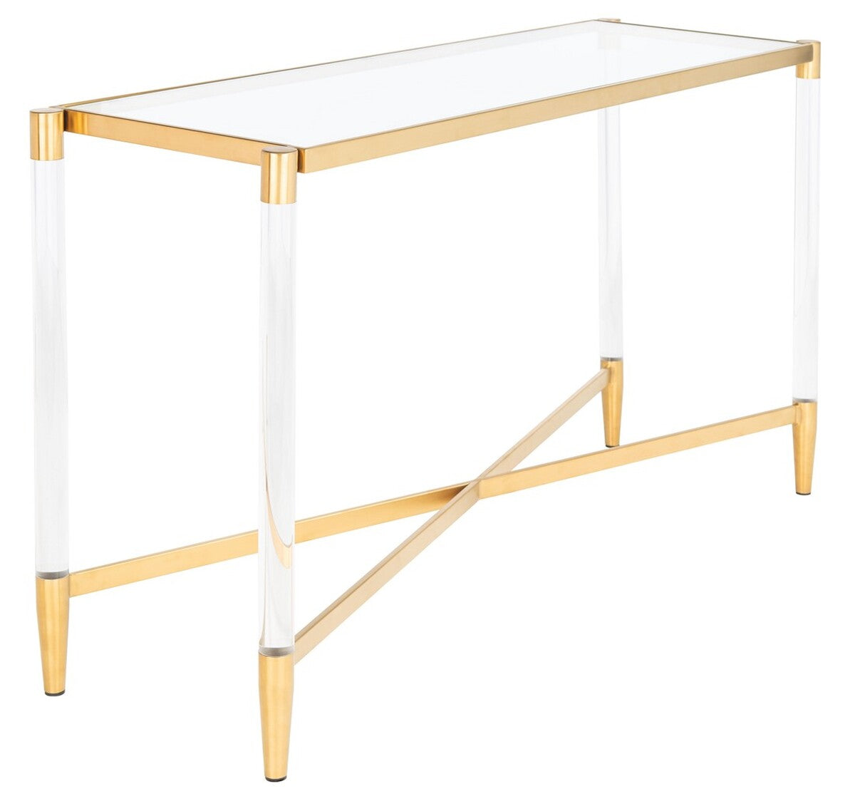 Safavieh Kyla Acrylic Console Table | Console Tables | Modishstore - 3