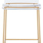 Safavieh Bryant Acrylic Barstool - Clear | Bar Stools | Modishstore - 2