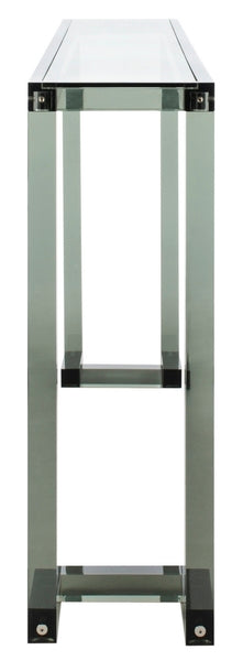 Safavieh Benji Acrylic Console Table - Black | Console Tables | Modishstore - 4