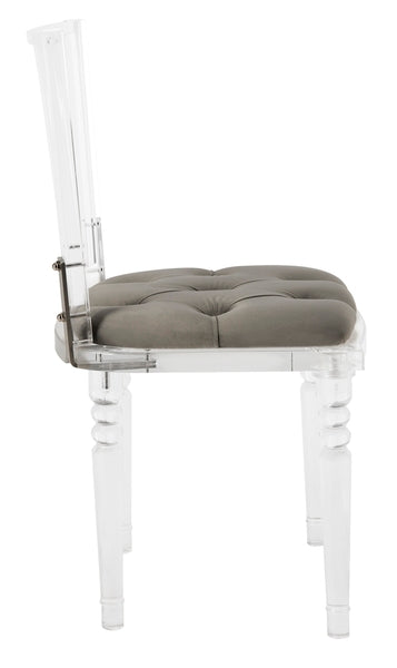 Safavieh Ella Acrylic Dining Chair - Clear | Dining Chairs | Modishstore - 4