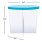Safavieh Edwards Acryllic Accent Table - Turquoise | Accent Tables | Modishstore - 2