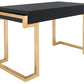 Safavieh Maia 2-Drawer Desk - Black | Desks | Modishstore - 5